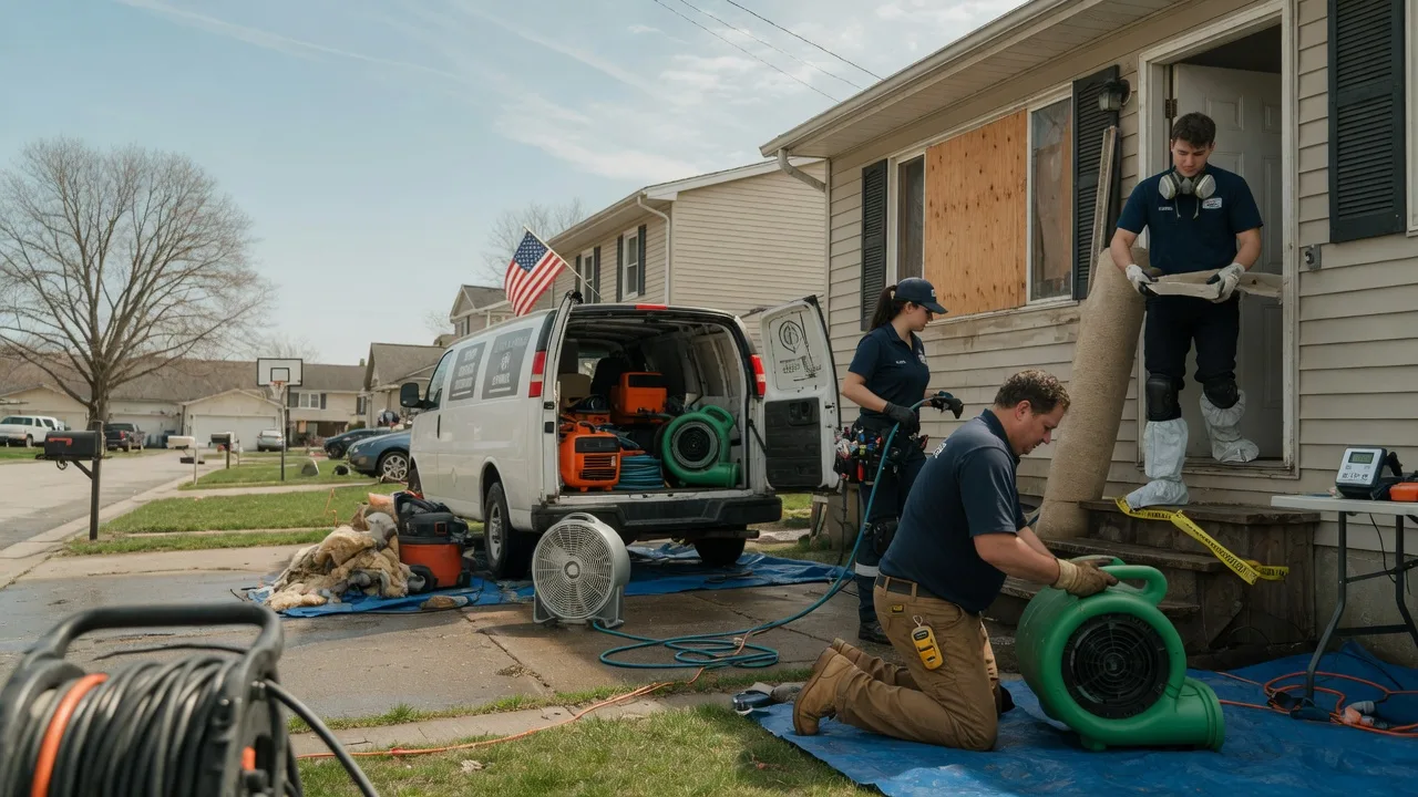 Water Damage Restoration in Atwood, IL near me